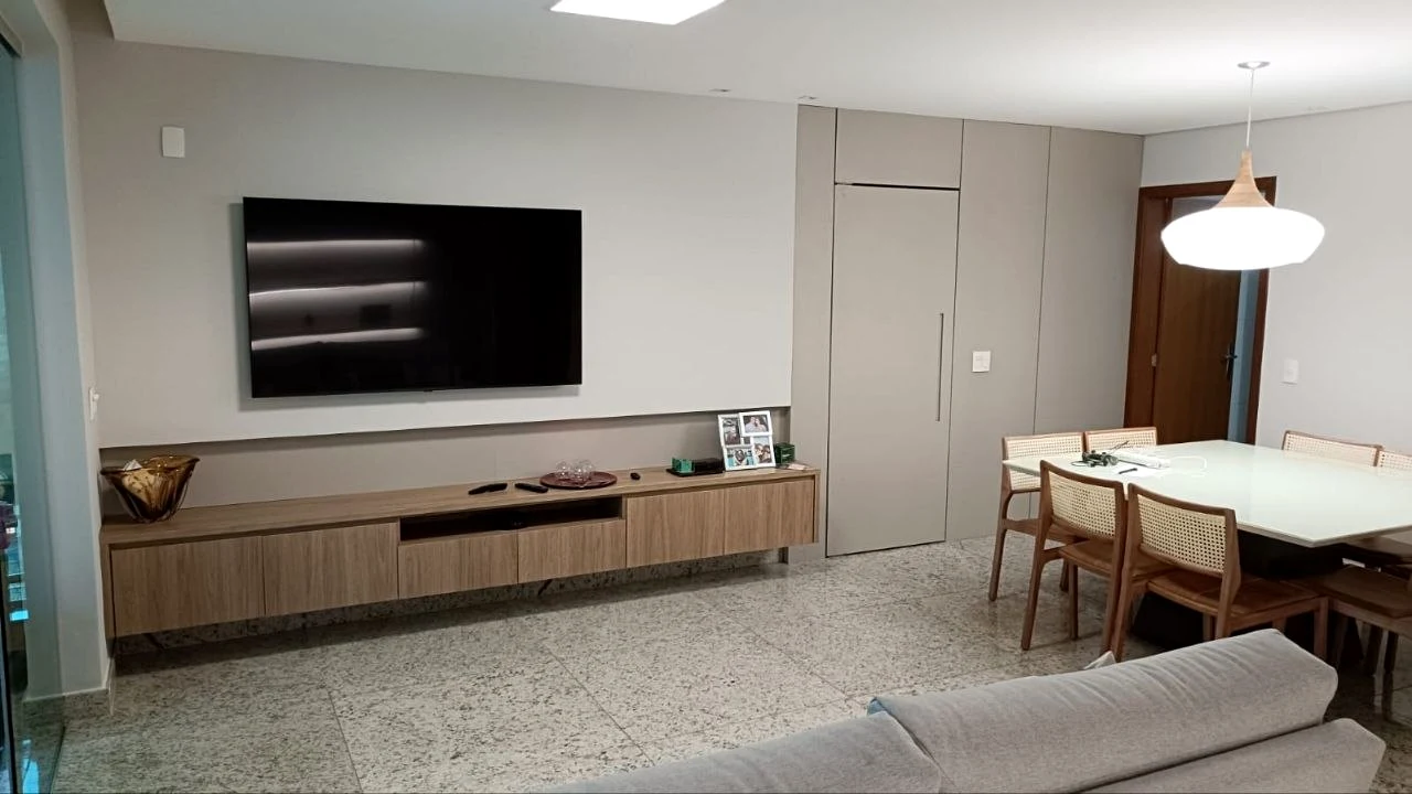 Sala integrada planejada